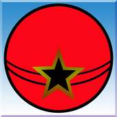mengetuk bola saku warna logo