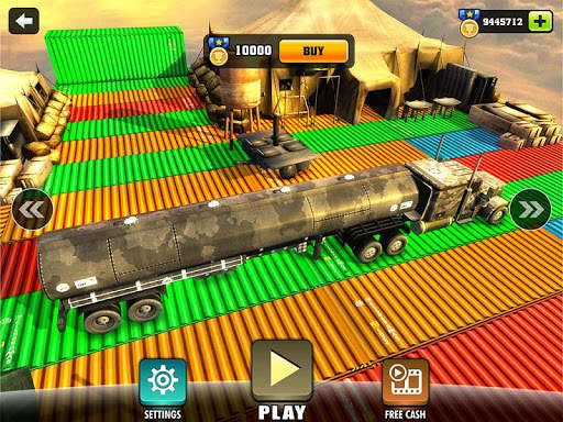 Army Truck Hard Driving Tracks screenshot 7