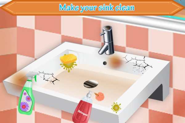 Bathroom Cleaning-Toilet Games screenshot 4