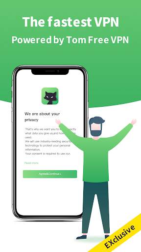 Free VPN TomVPN Pro-Unlimited, Secure, Hotspot VPN screenshot 1
