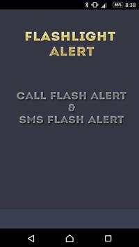 Call & SMS Alert Flashlight screenshot 3