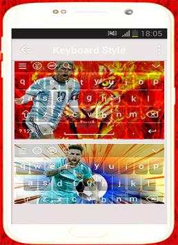 keyboard of messi 2018 screenshot 2