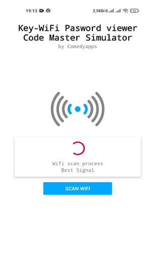 Key-WiFi Pasword viewer Code Master Simulator screenshot 4