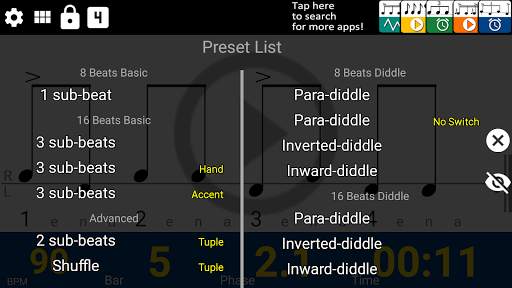 Drum Beat Metronome screenshot 6