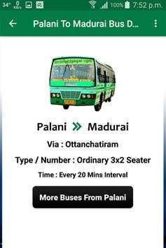 Palani Bus Info screenshot 3