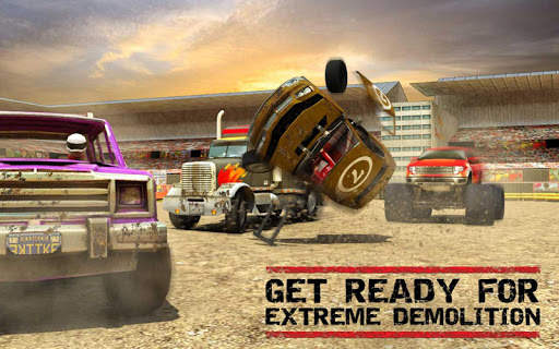 Real Car Demolition Derby Race screenshot 12
