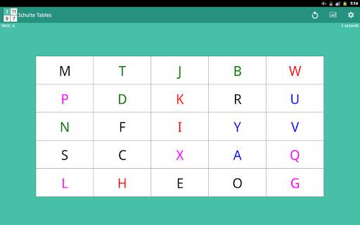 Schulte Tables screenshot 11