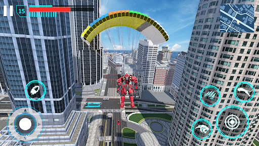 Toilet Monster Robot Car Games screenshot 15