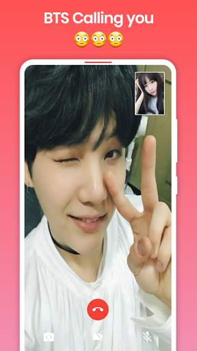 BTS Video Call : Fake Video Call BTS screenshot 5