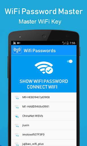 Wifi password master key show screenshot 2
