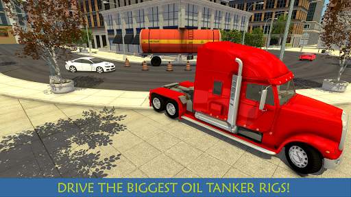 Oil Tanker Truck Transporter Driver: Cargo Sim 3D screenshot 11