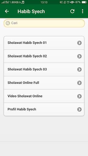 Offline Sholawat Veve Zulfikar screenshot 4