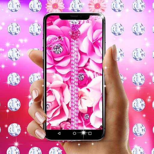 Zipper diamond flower locker screenshot 6