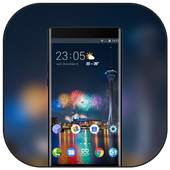 City lights theme | Panasonic Eluga Ray 530 2.0.1