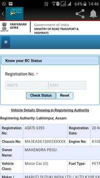 Mparivahan (Know Your RC Details) screenshot 2