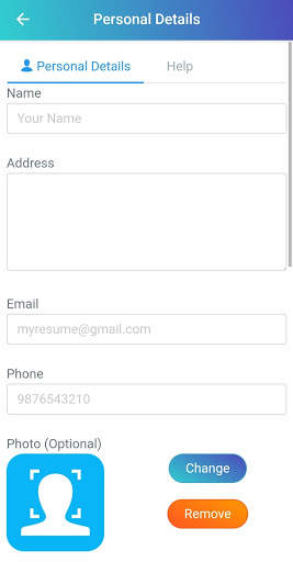 Free CV Maker & Resume PDF Maker screenshot 4