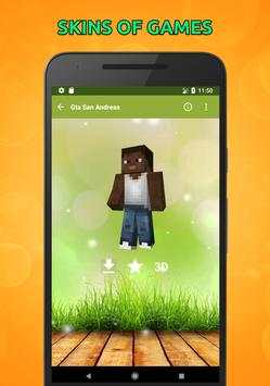 Games Skins for Minecraft in 3D screenshot 6