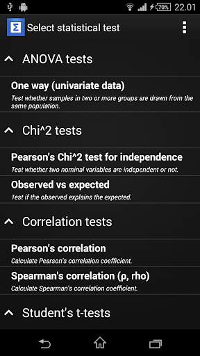 STA: Statistical Toolbox screenshot 4