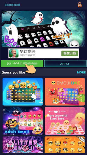 Scary Ghost Emoji Stickers screenshot 2
