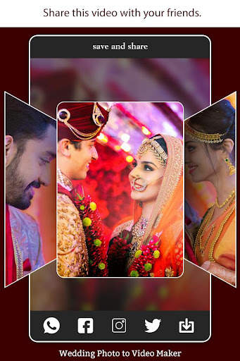 Wedding Photo to Video Maker w screenshot 8