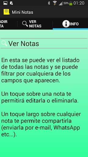 Mini Notas screenshot 4