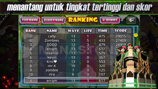 pertahanan zombie screenshot 4