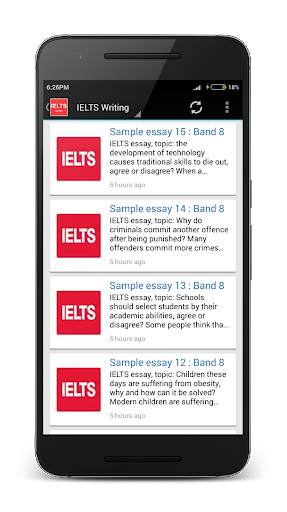 IELTS Writing скриншот 8