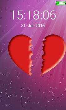 love heart screen lock code screenshot 2