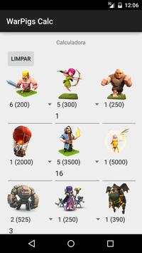 WarPigs Calc CoC screenshot 1