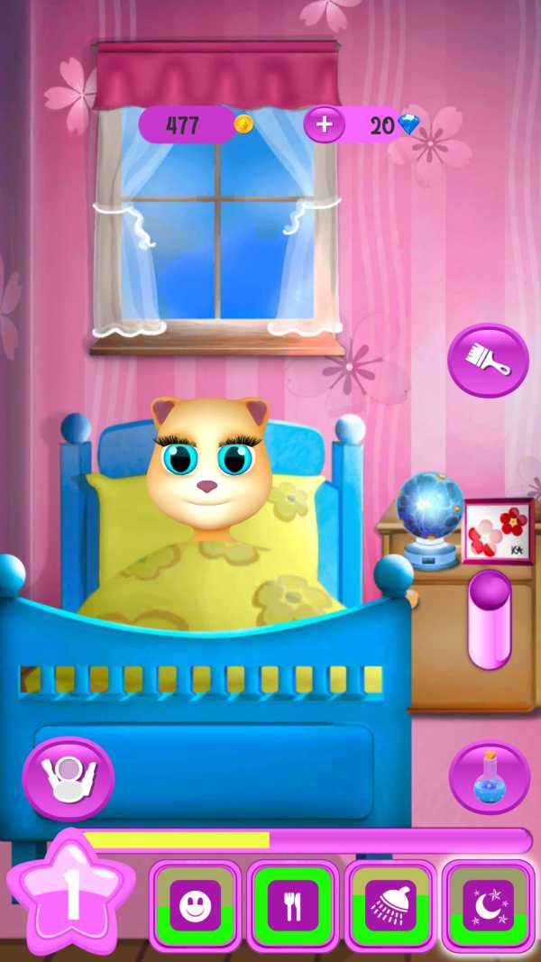 My Talking Cat Donna 4 تصوير الشاشة