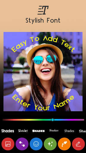Color Shades on Photo : Lighting Color Photo Frame screenshot 5