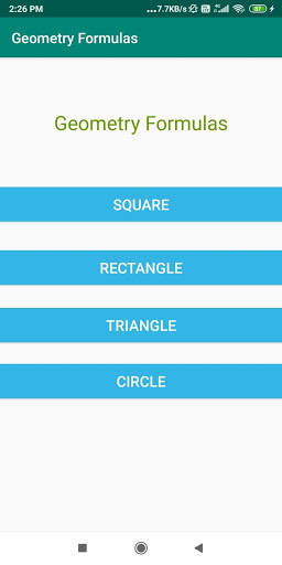 Geometry Formulas скриншот 1