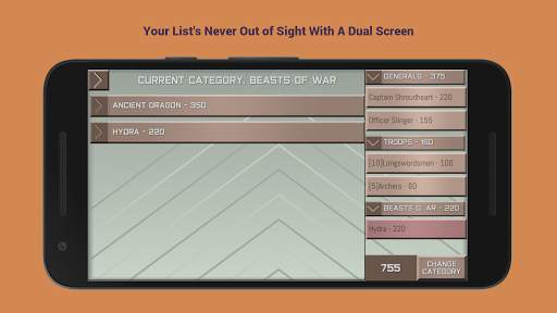 Codex Commander - Army Builder screenshot 2