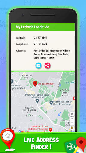 Latitude Longitude My Location screenshot 6