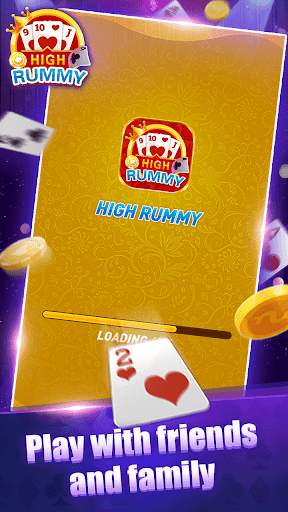High Rummy - easy operation card game screenshot 1