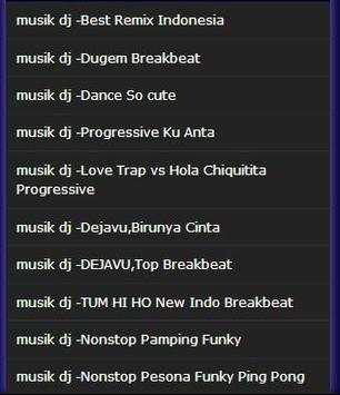 kumpulan musik dj terpopuler mp3 screenshot 3