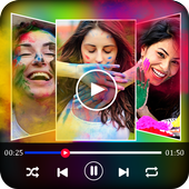 Holi Video Maker 2018 icon