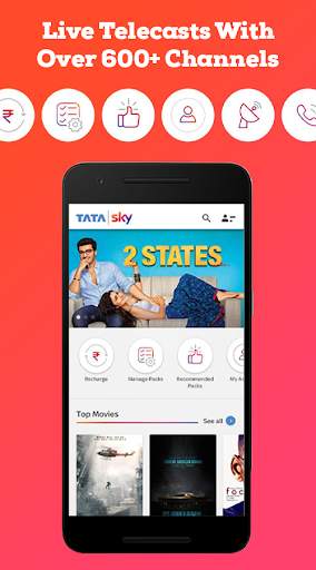 Tata Skay TV - Live IPL Cricket TV, Movies Guide screenshot 1