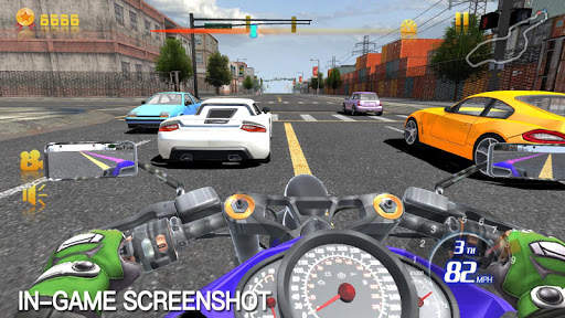 Speed Moto Traffic screenshot 1