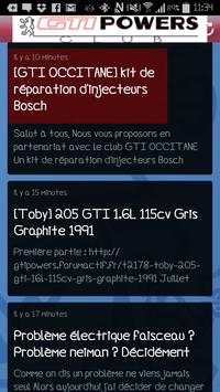 Club GTIPOWERS 205 GTI screenshot 3