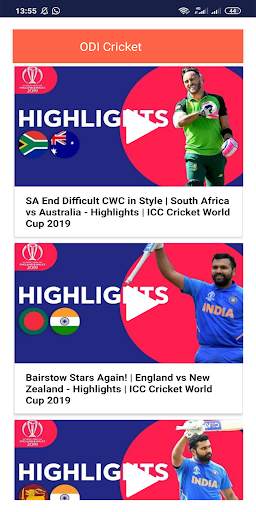 Dramatic Cricket Highlights - Live Cricket screenshot 2
