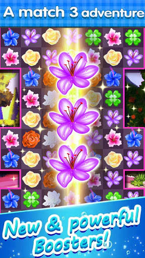 Flower Crush Match 3 Blossom screenshot 5