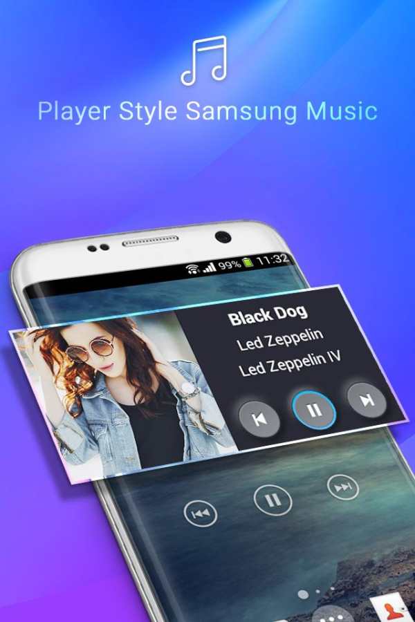 Music Player Style Samsung Music screenshot 1