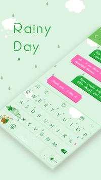 Emoji Keyboard-Rainy Day screenshot 6
