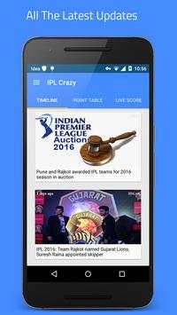 Crazy For IPL 2016 screenshot 4