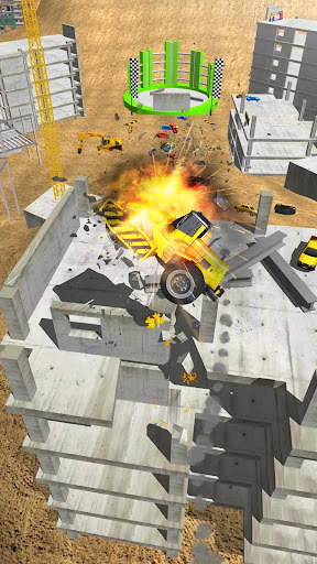 Construction Ramp Jumping screenshot 6
