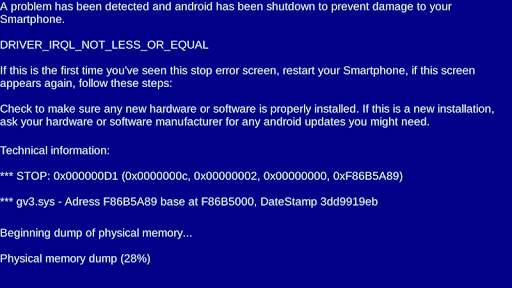 BSOD simulator screenshot 3