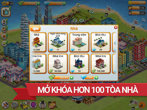 Trò chơi Thành phố Làng Đảo screenshot 13