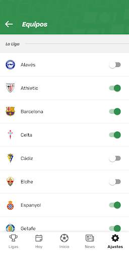 TorAlarm: Resultados de fútbol screenshot 8