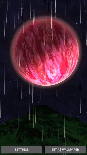 Alien Planet Wallpaper 3D Lite screenshot 4